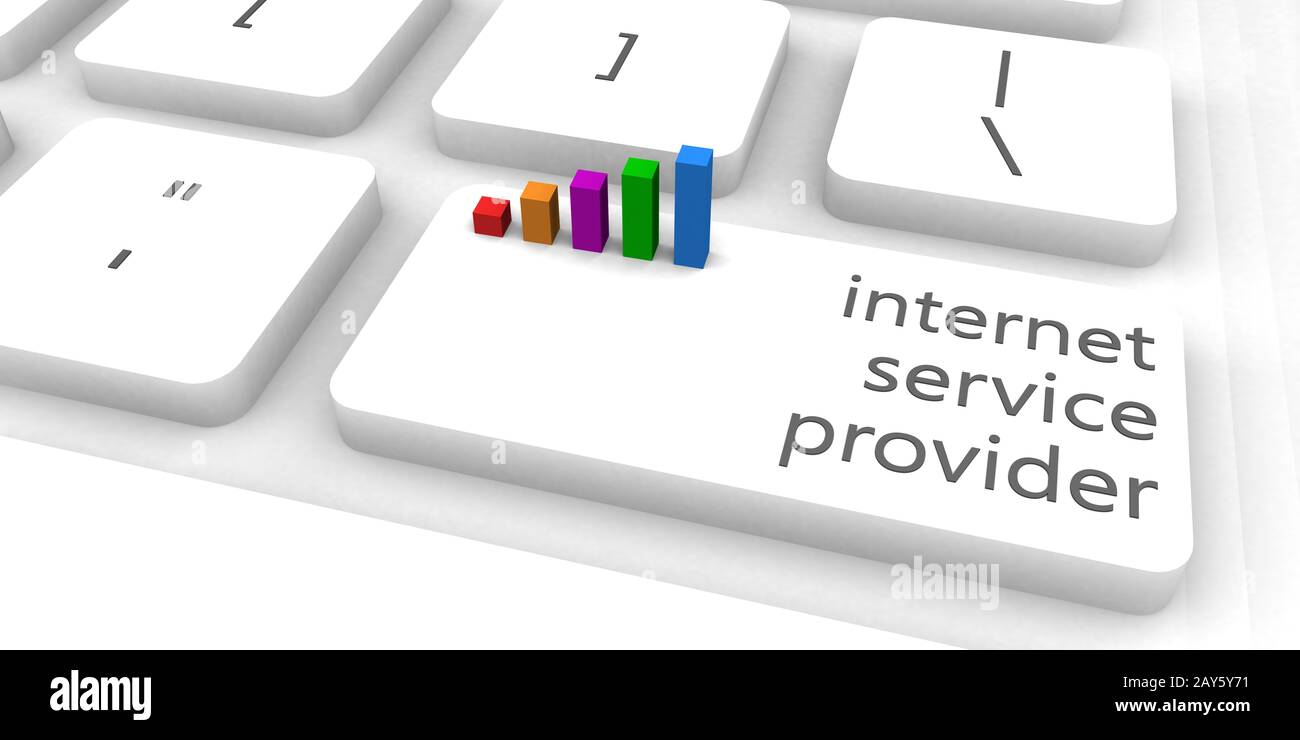 Internet Service Provider Stock Photo