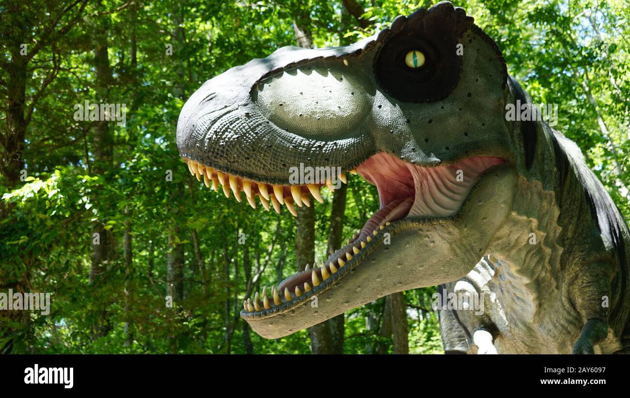 The Dinosaur Place at Nature's Art Village in Montville, Connecticut