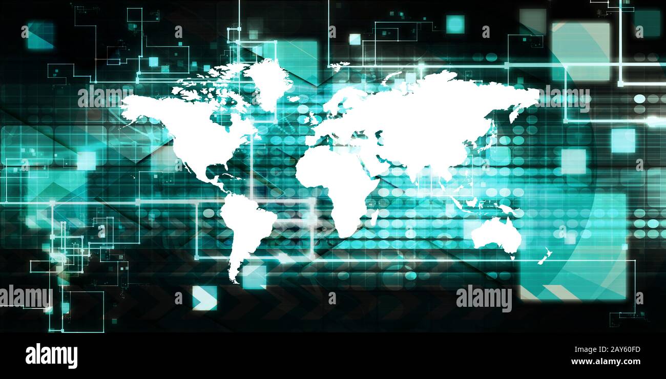 International Logistics Stock Photo