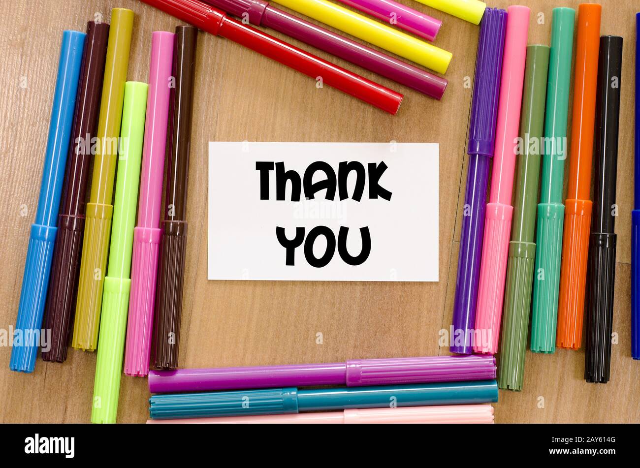 Thank you concept Stock Photo - Alamy