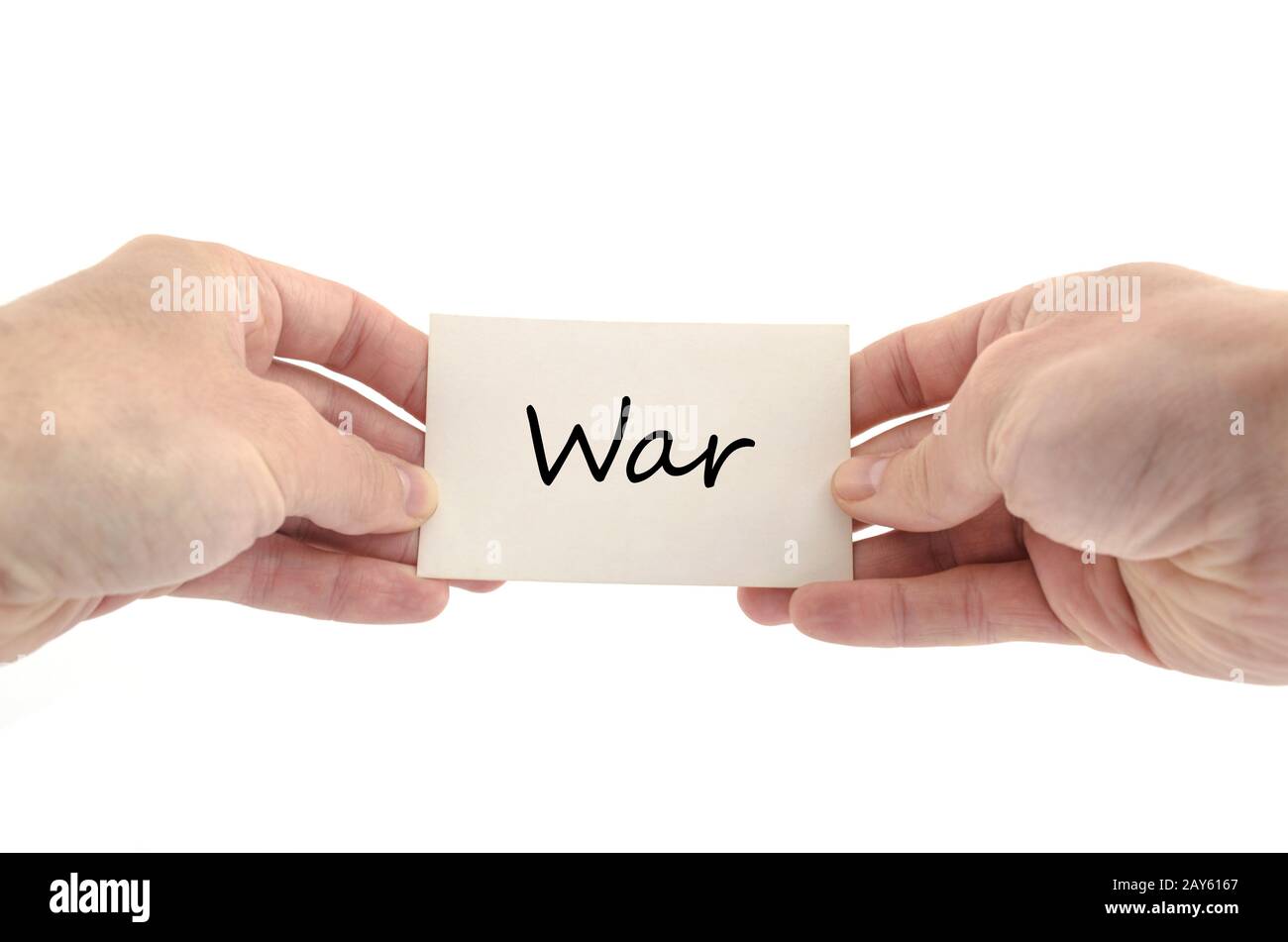 War text concept Stock Photo Alamy