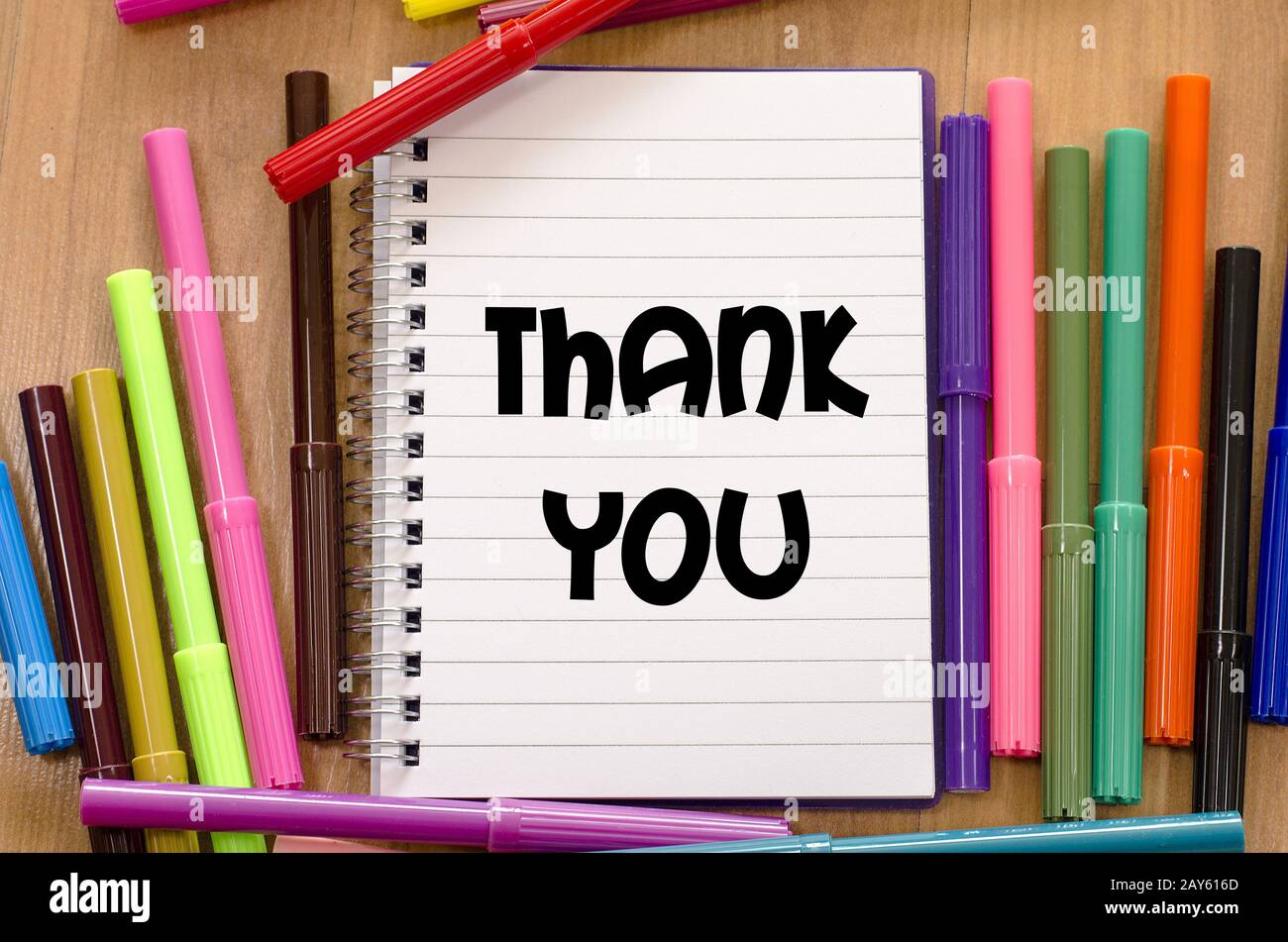 Thank you concept Stock Photo - Alamy