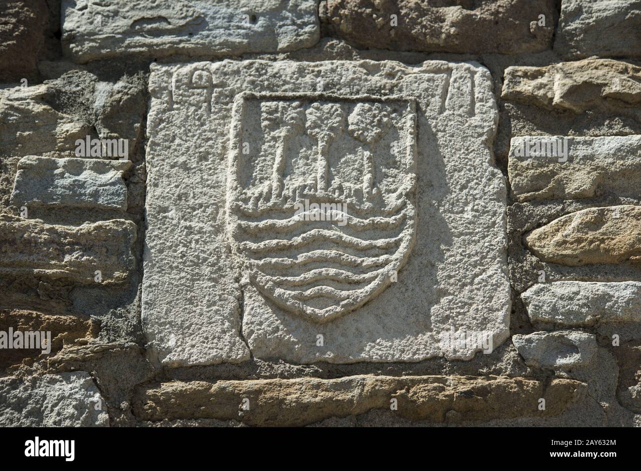 Romanesque church from Twelfth Century in Vall de Boi in the spanish Pyrenees Stock Photo