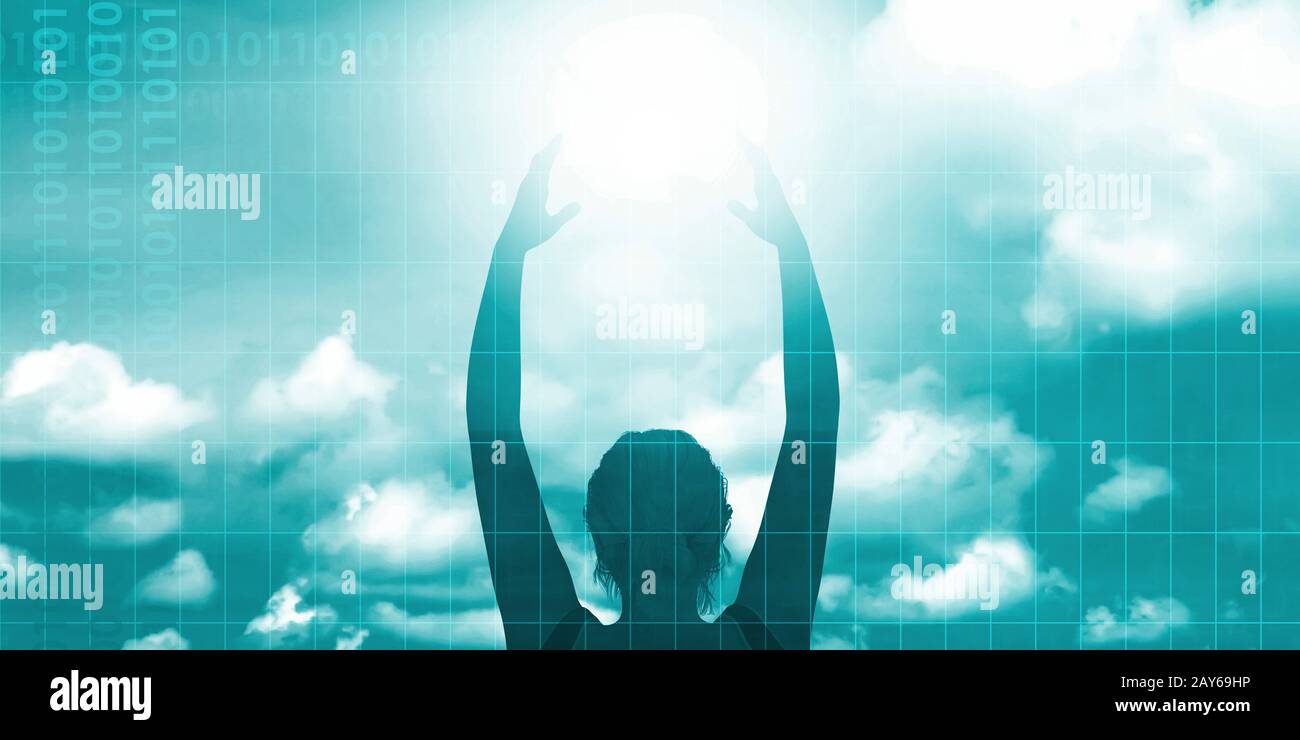 New Technology Concept Stock Photo - Alamy