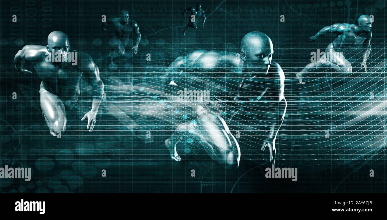 Futuristic Abstract Stock Photo