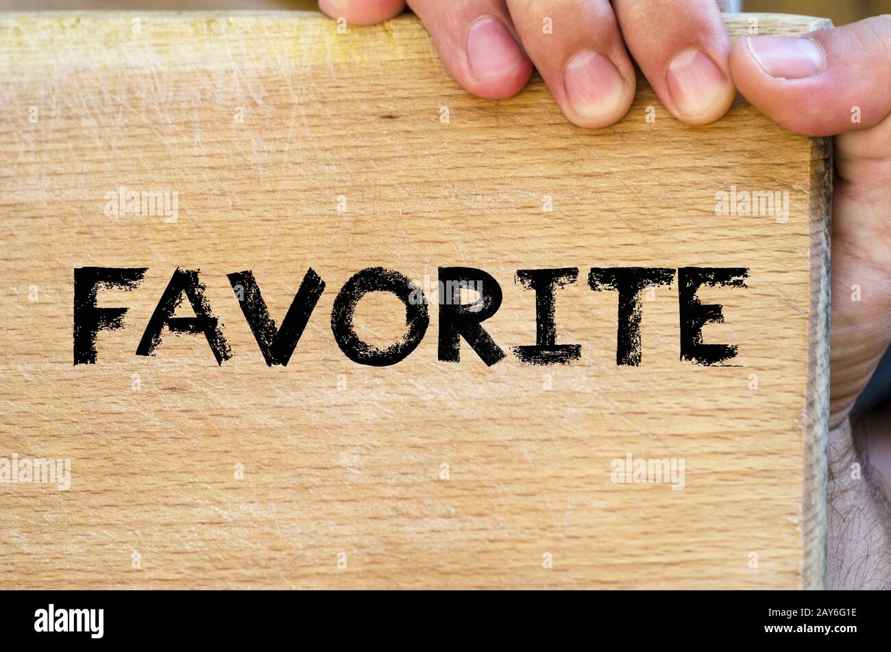 Favorite text concept Stock Photo - Alamy