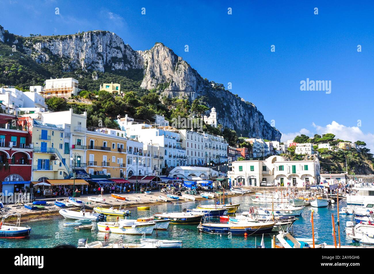 Capri and the Amalfi Coast Stock Photo Alamy