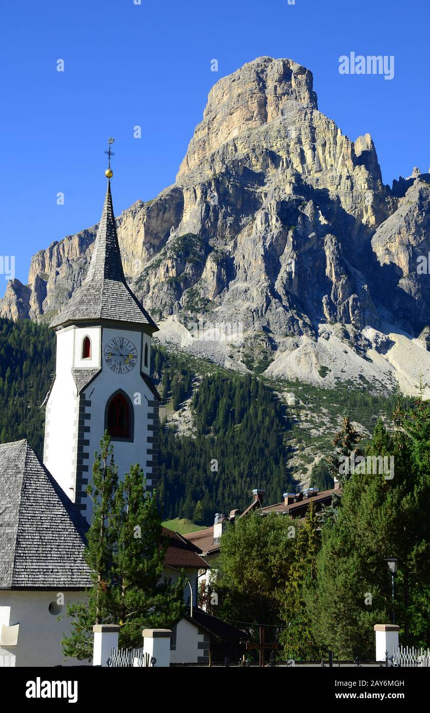 alps, dolomites, Italy, Europe, South Tyrol, Corvara, Sassongher, Stock Photo