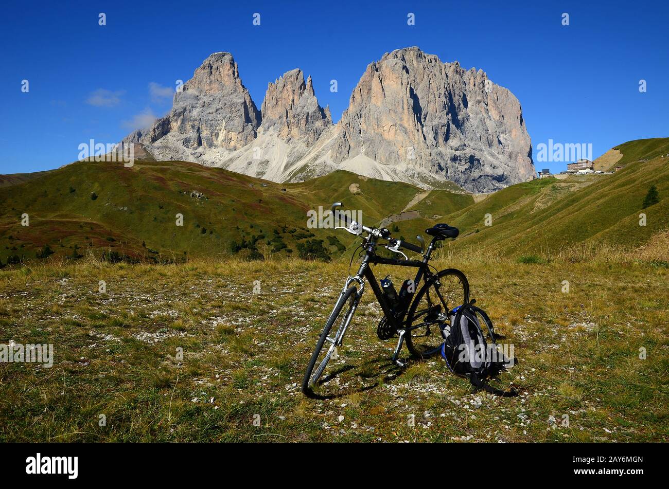 alps, dolomites, Italy, Europe, South Tyrol, Sella group, Stock Photo