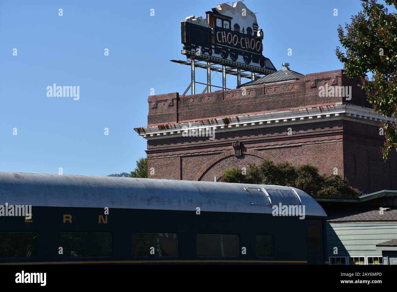 Chattanooga Choo Choo historic downtown inn in Tennessee Stock Photo ...