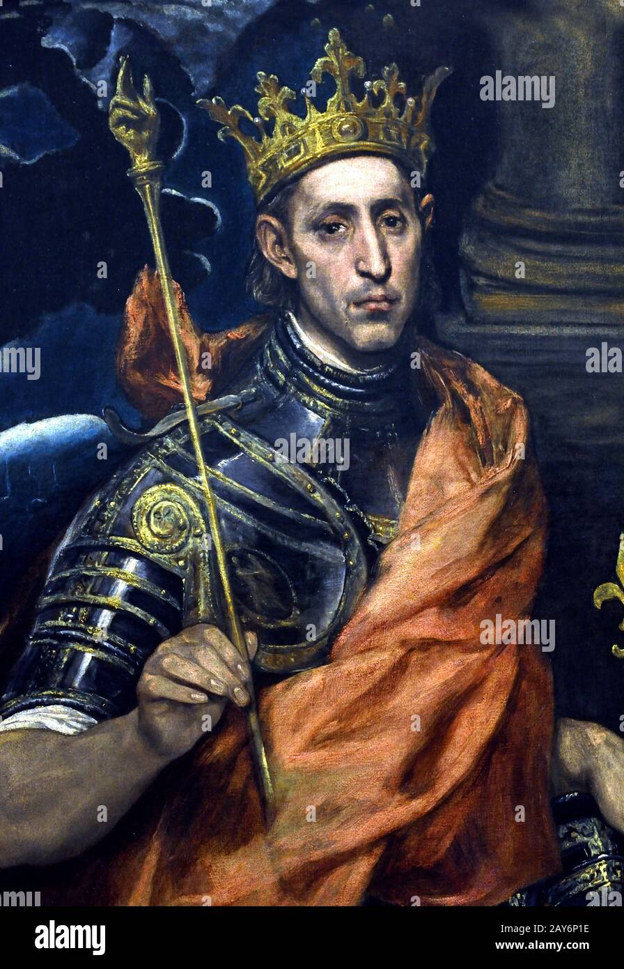 Saint Louis and his Page 15851590 (detail) El Greco (Domenikos
