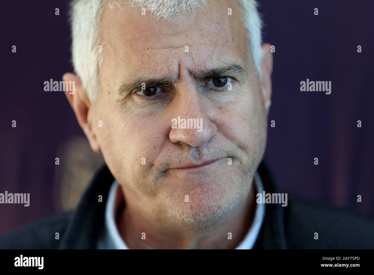 Quito Ecuador 14th Feb 2020 The Sports Director Of The Ecuadorian Football Federation Antonio Cordon Speaks During An Interview In Quito Ecuador 14 February 2020 The Observations Of Players For The Ecuadorian