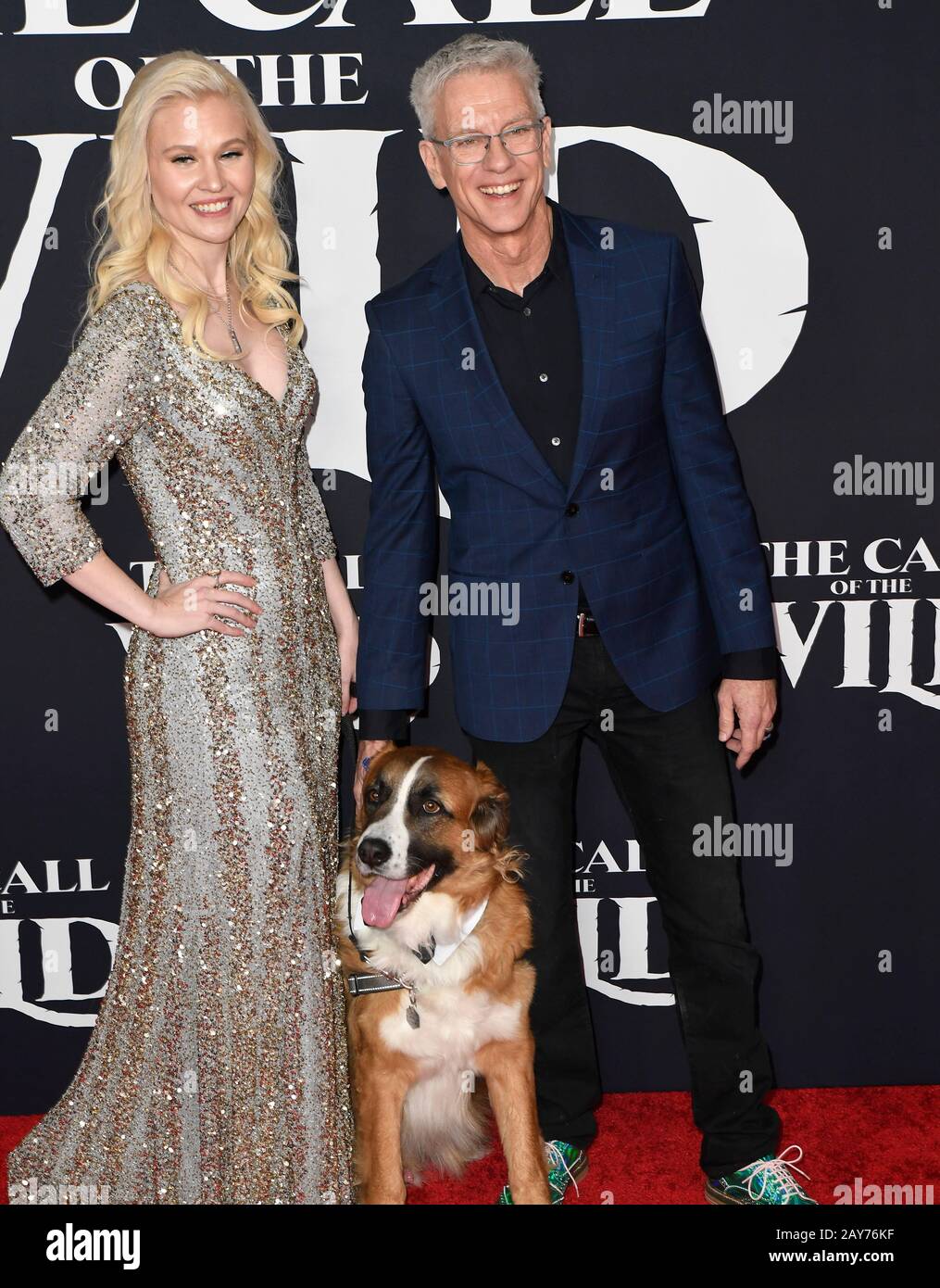 Los Angeles, USA. 13th Feb, 2020. Chris Sanders and Wife Jessica Steele ...