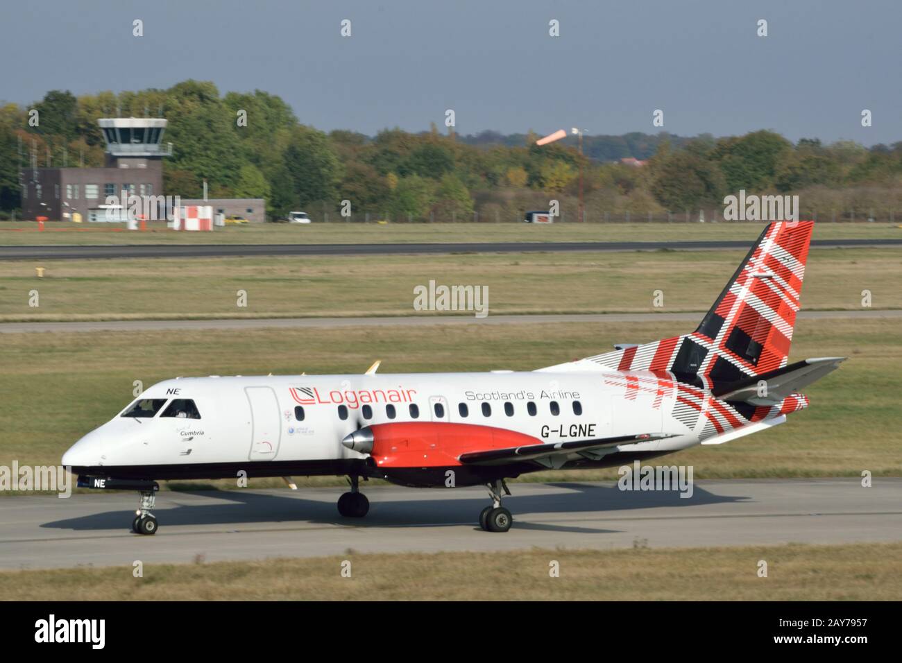 Loganair saab 2000 hi-res stock photography and images - Alamy