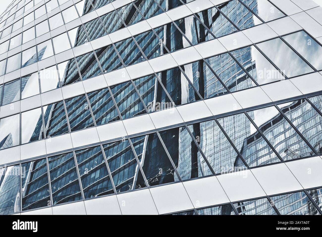 Glass skyscrapers city development hi-res stock photography and images ...