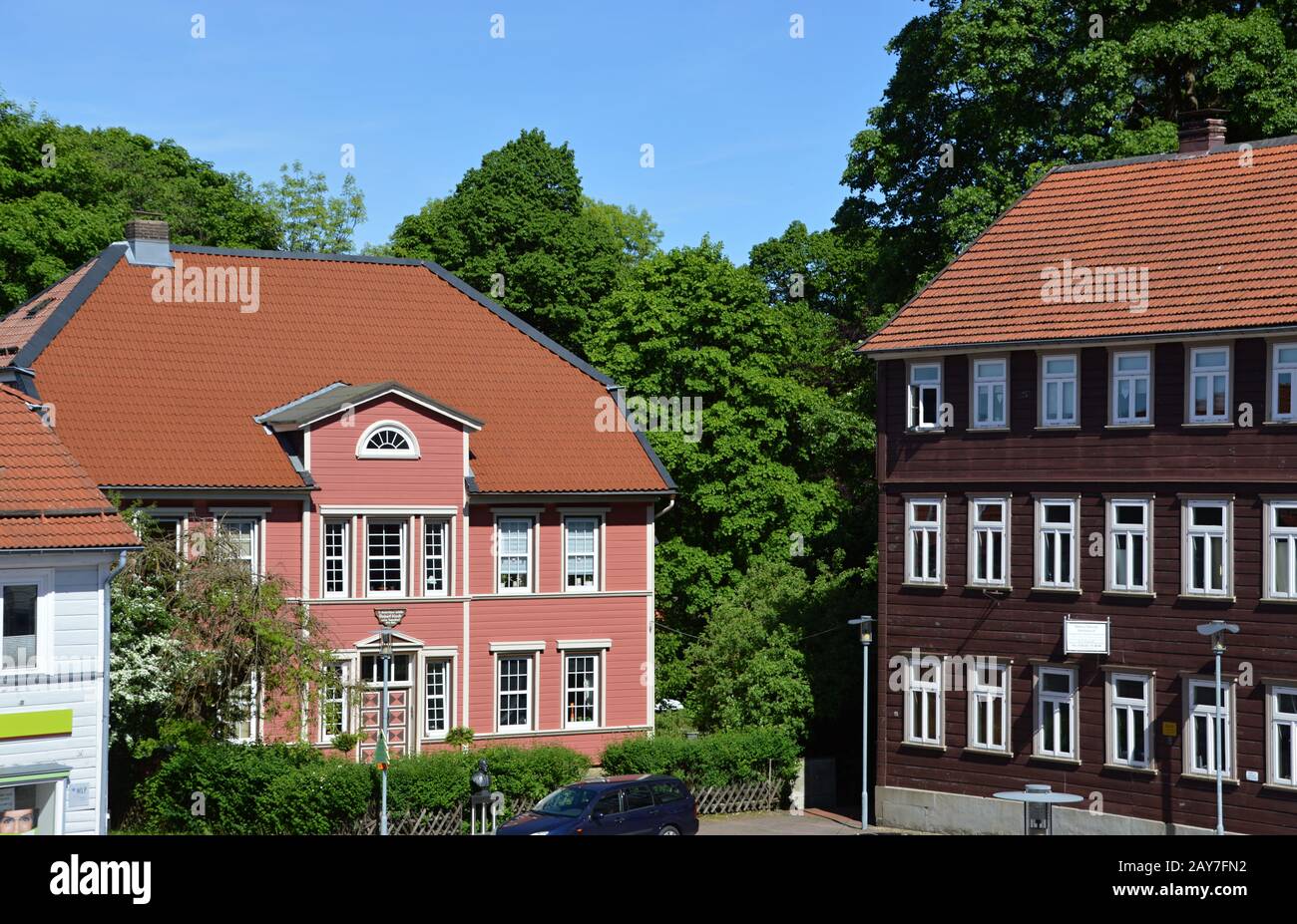 Clausthal - Zellerfeld in the Harz Mountains, Lower Saxony, Germany Stock  Photo - Alamy