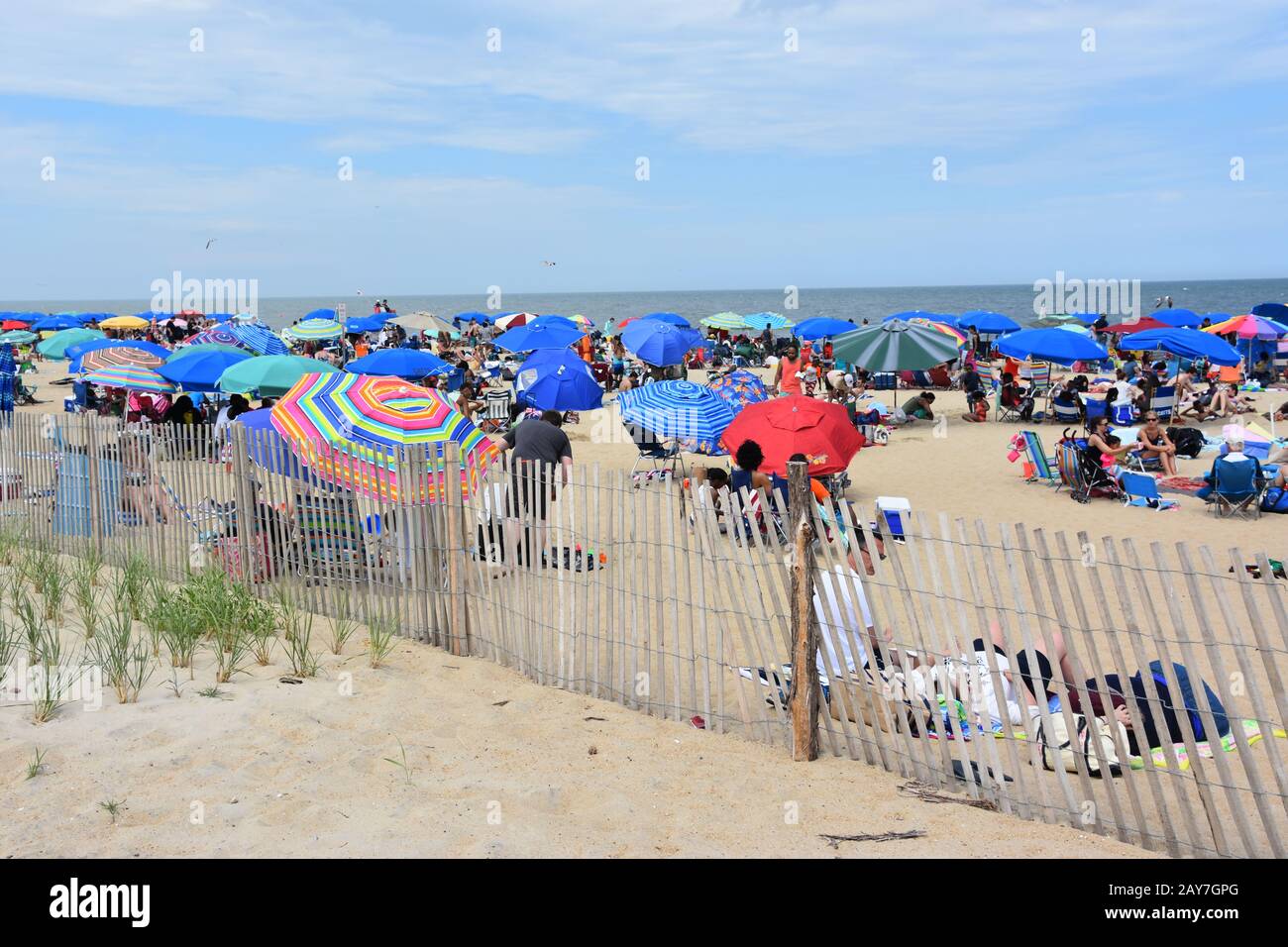 Rehoboth Beach in Delaware Stock Photo Alamy