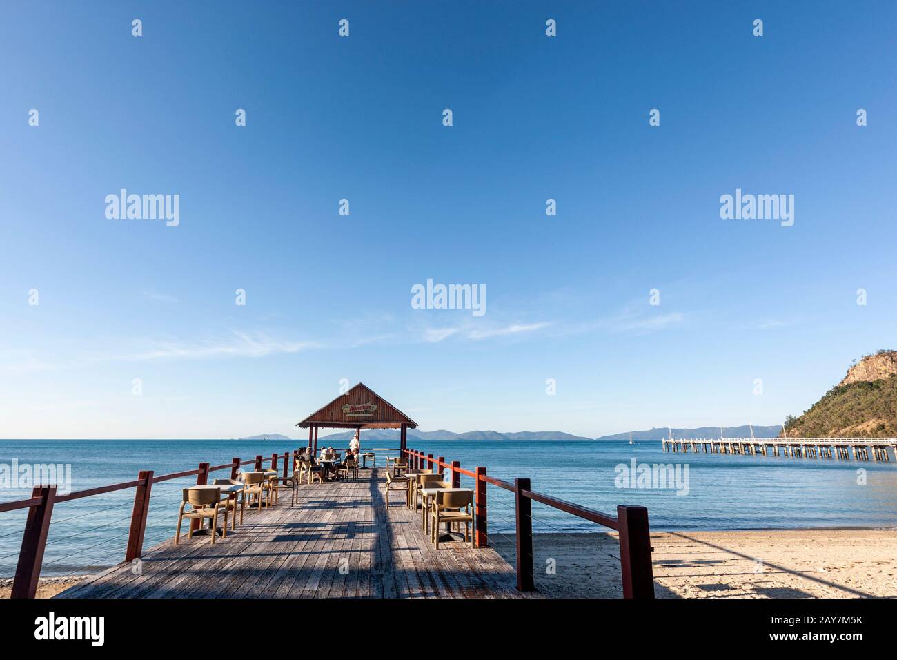 Koala adventure island resort terrace in beach hires stock photography