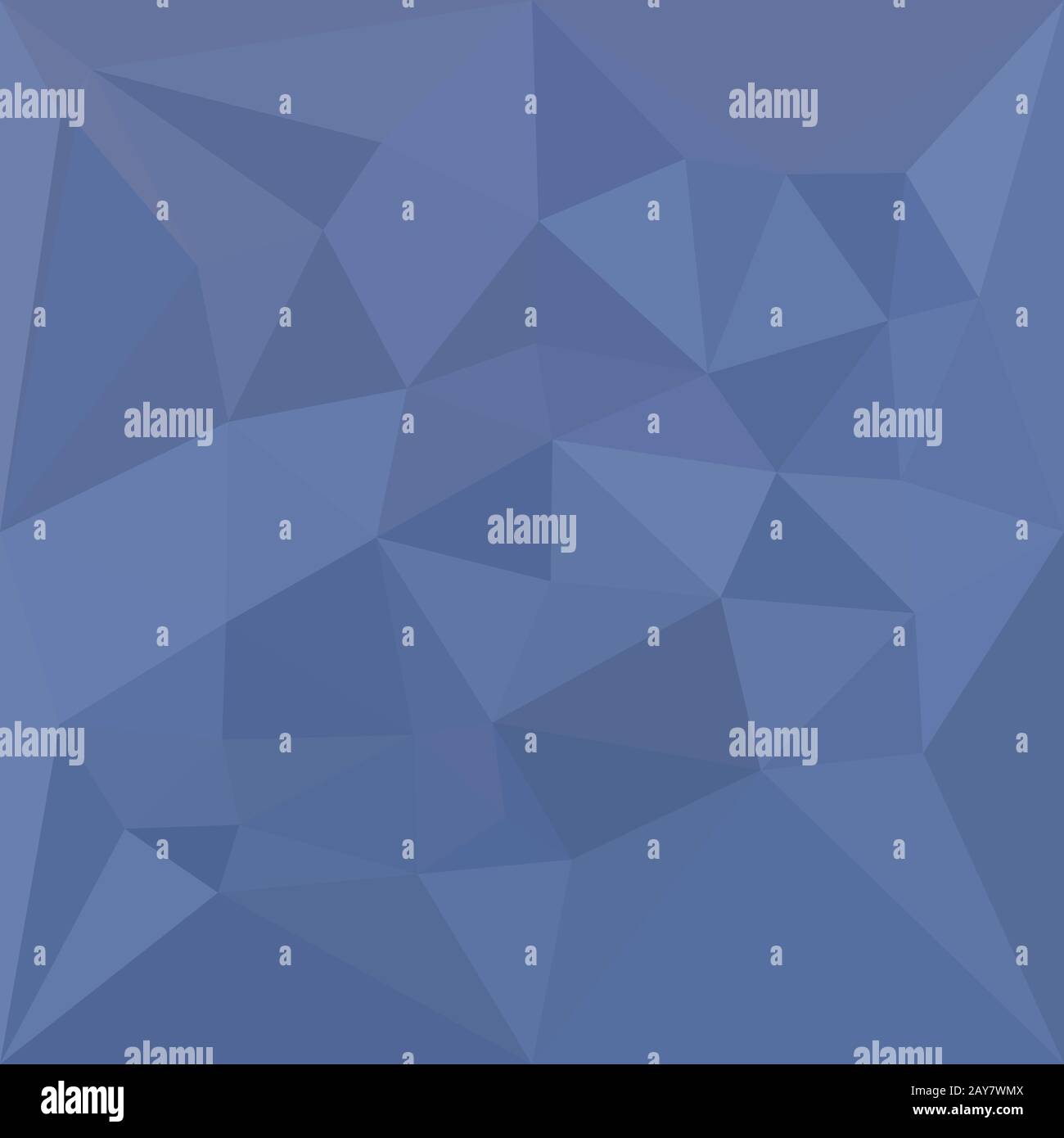 Cornflower Blue Abstract Low Polygon Background Stock Photo