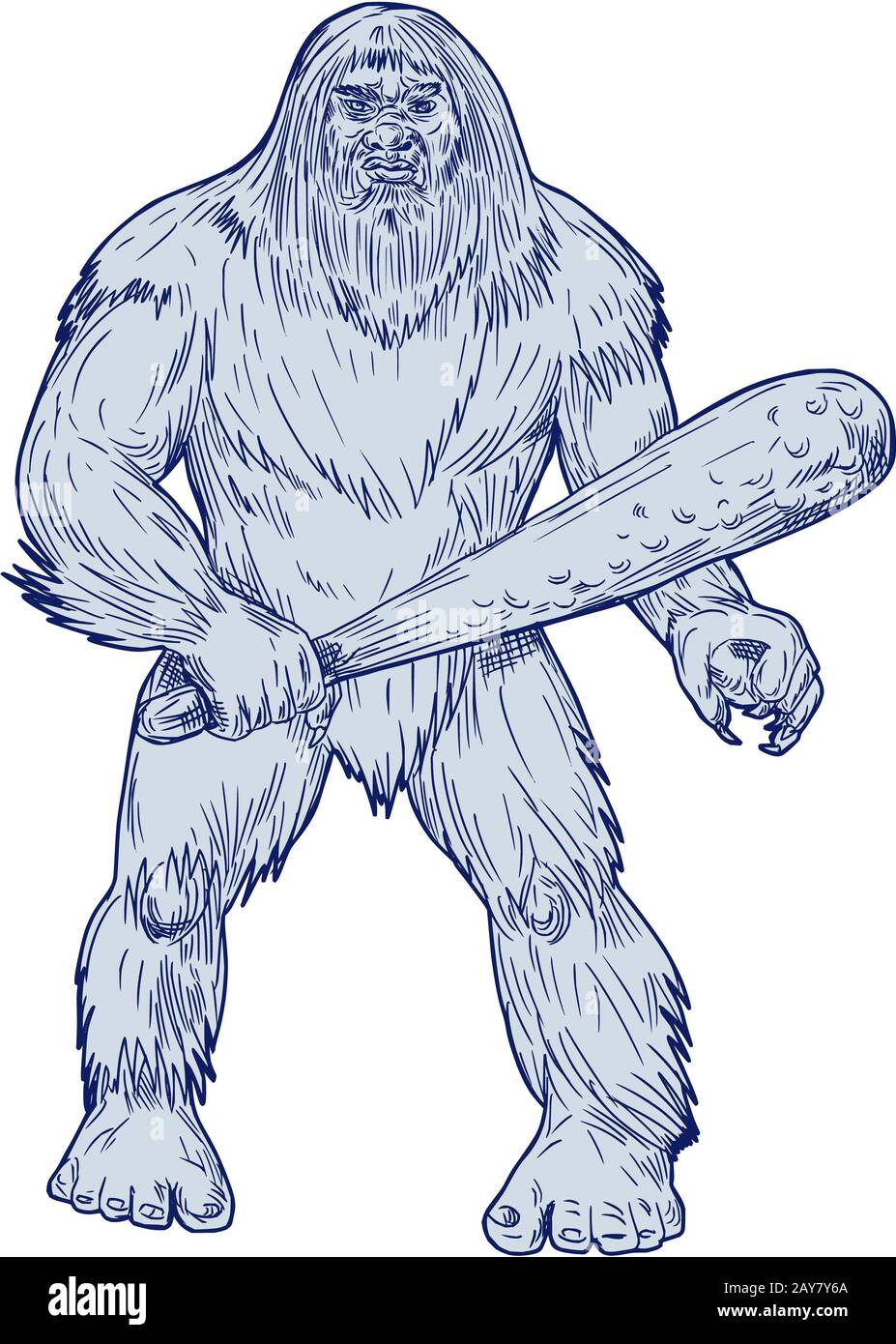 Famous Bigfoot and Yeti Encounters Coloring Book