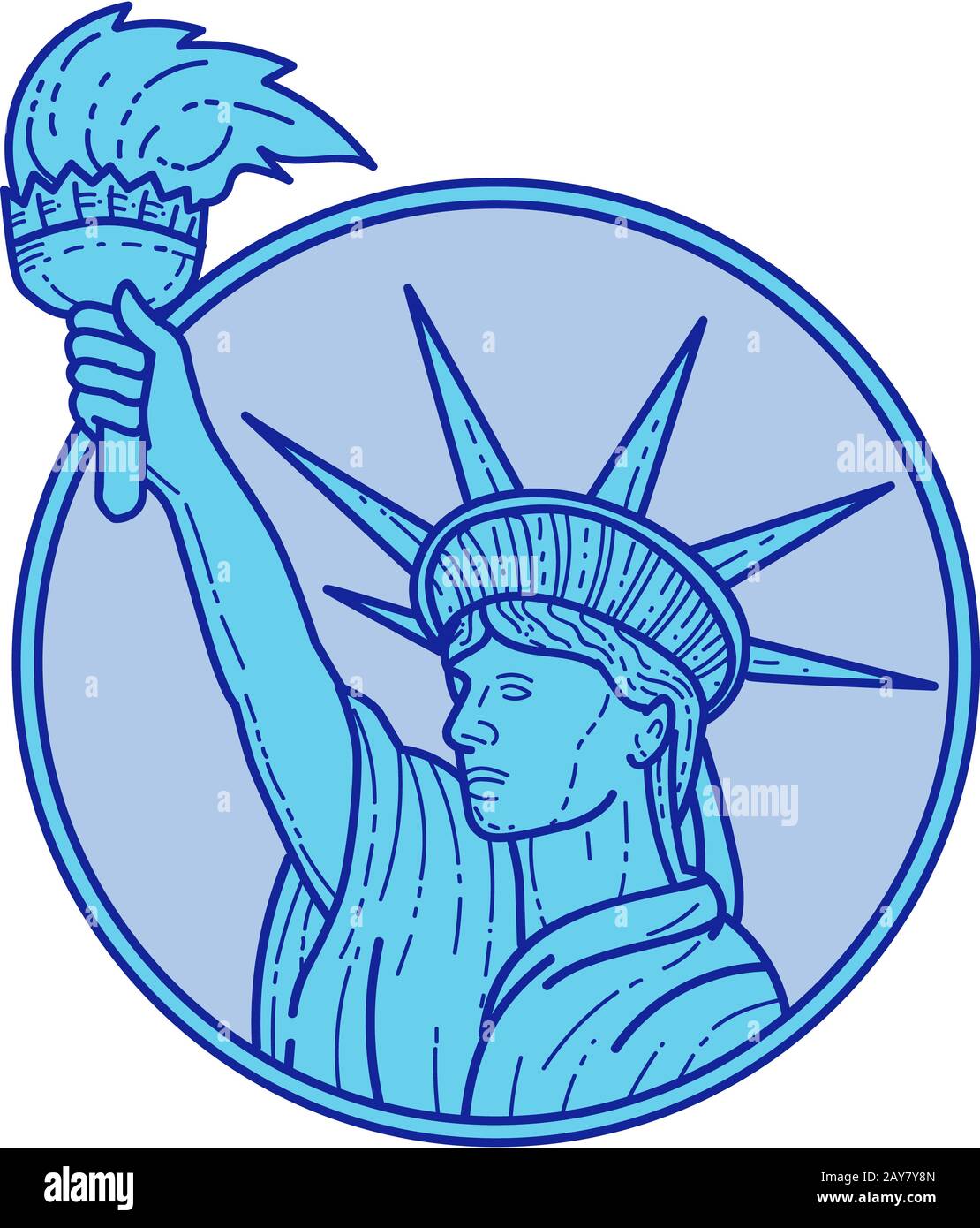 Flaming torch drawing hires stock photography and images Alamy