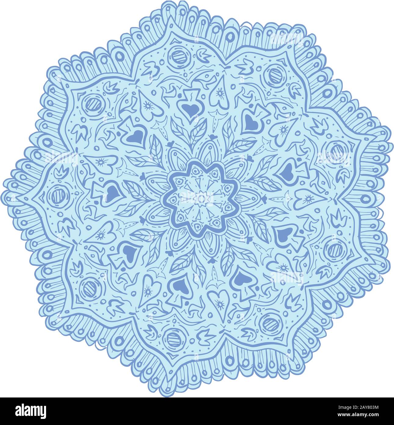 Mandala vector graphics hi-res stock photography and images - Alamy