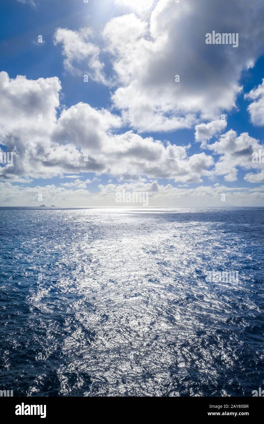 Pacific ocean seascape, New Zealand Stock Photo