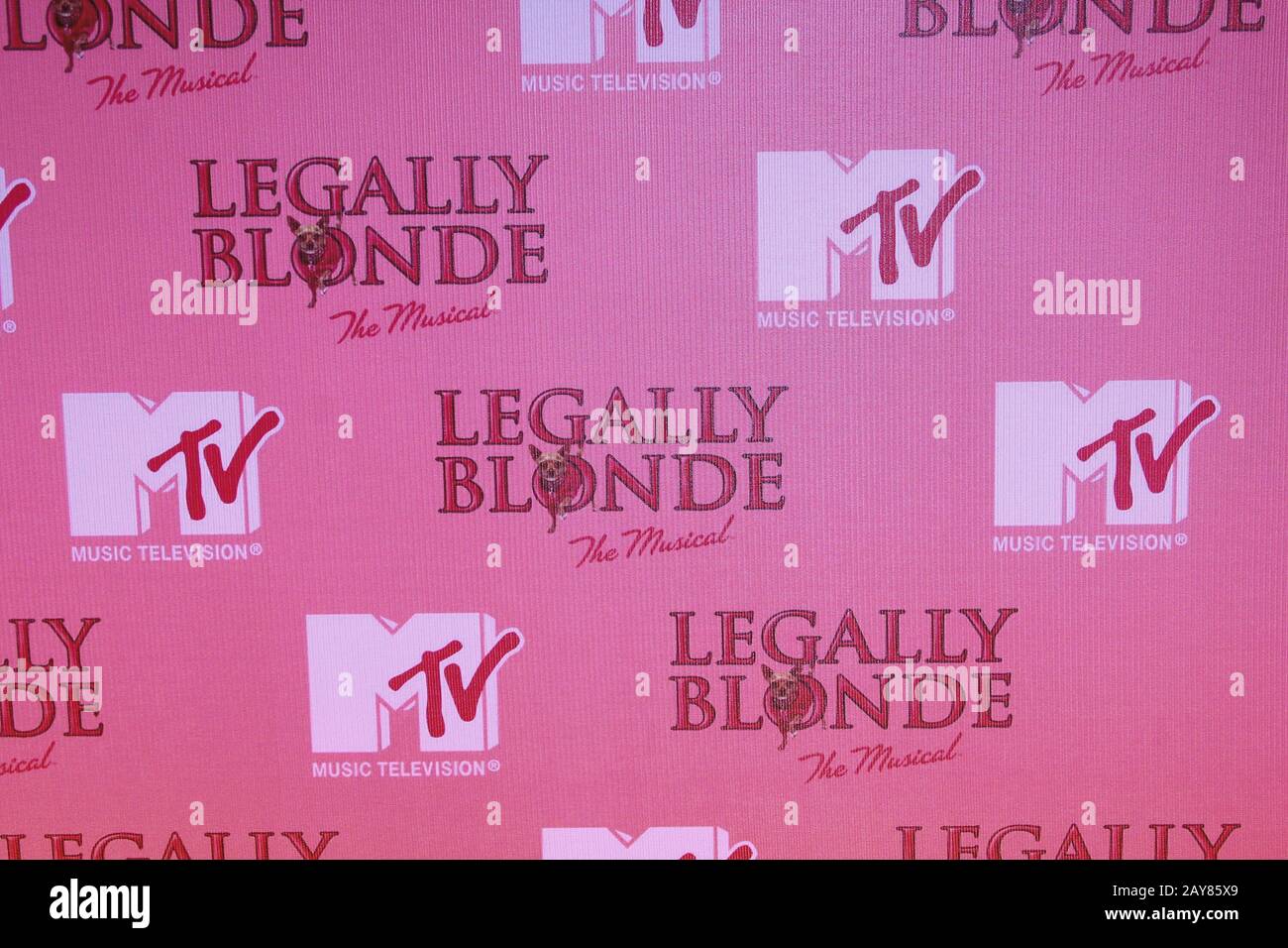 New York, NY, USA. 18 September, 2007. Atmosphere at the taping of Legally Blonde The Musical at The Palace Theatre. Credit: Steve Mack/Alamy Stock Photo