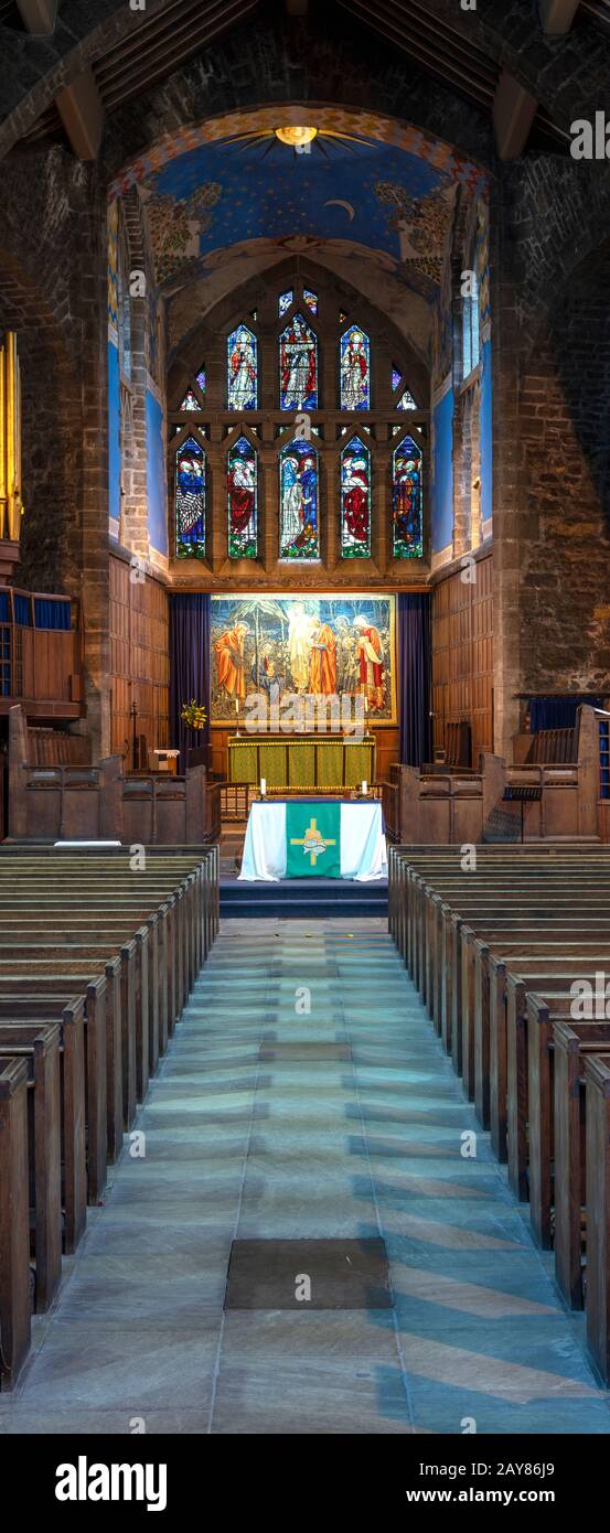 Interior views of St Andrew's Church, Roker, Sunderland, Tyne & Wear, England, United Kingdom