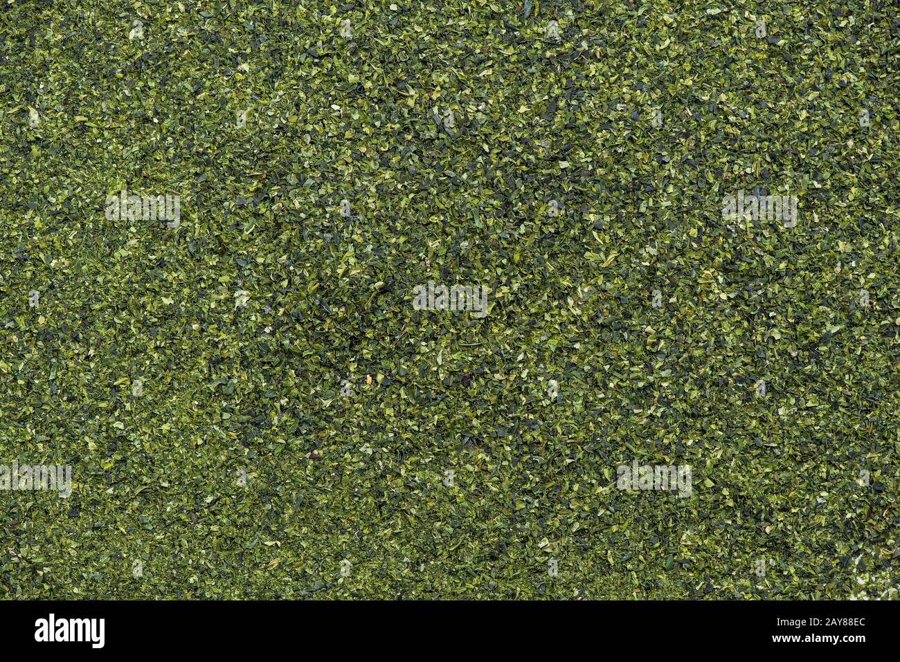 Dried aonori seaweed flakes full frame background Stock Photo Alamy