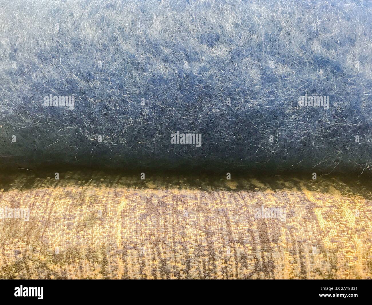 Alpaca fabrics and mohair wool as a Texture Stock Photo