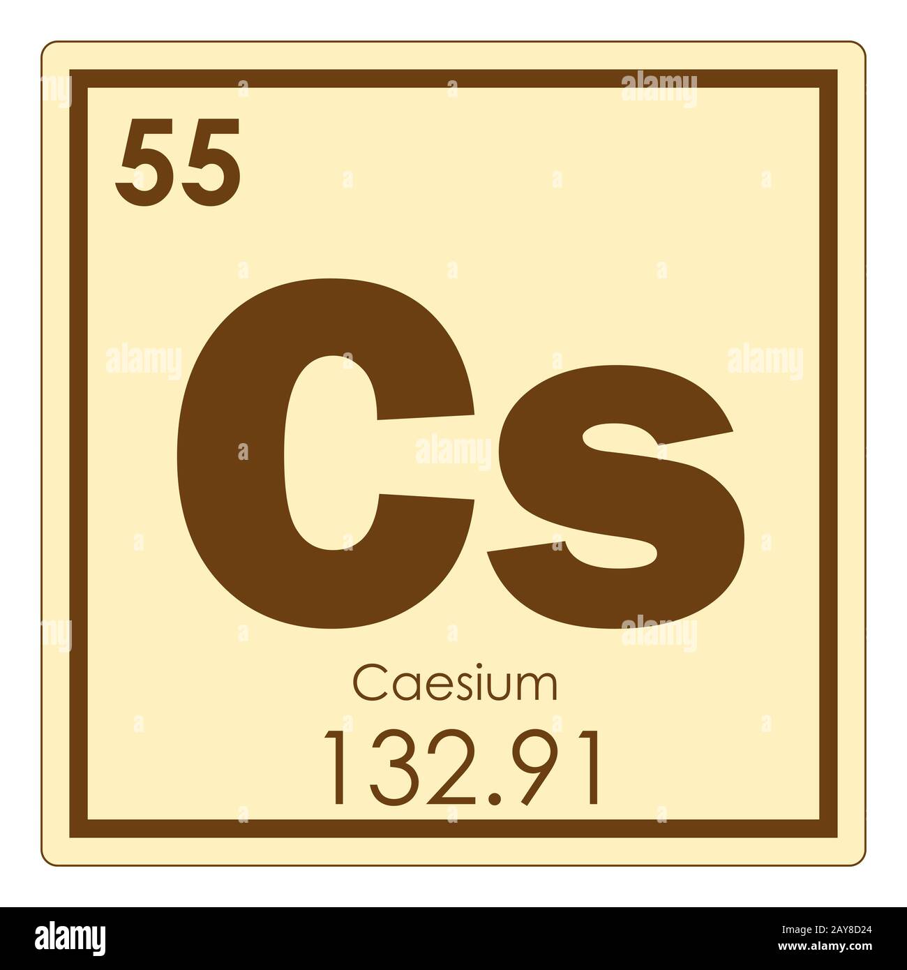 caesium symbol caesium symbol