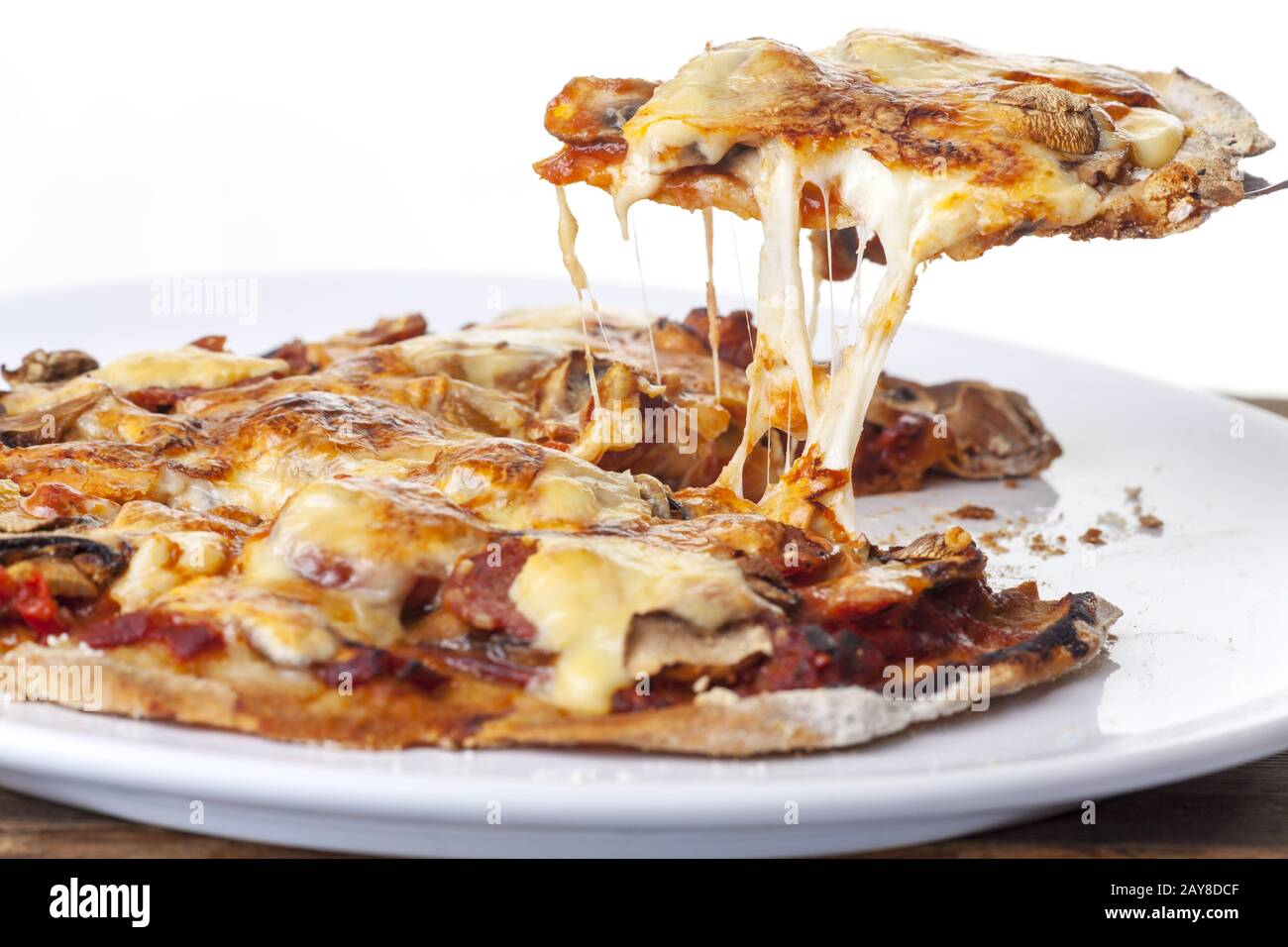 Stuck Pizza High Resolution Stock Photography And Images Alamy