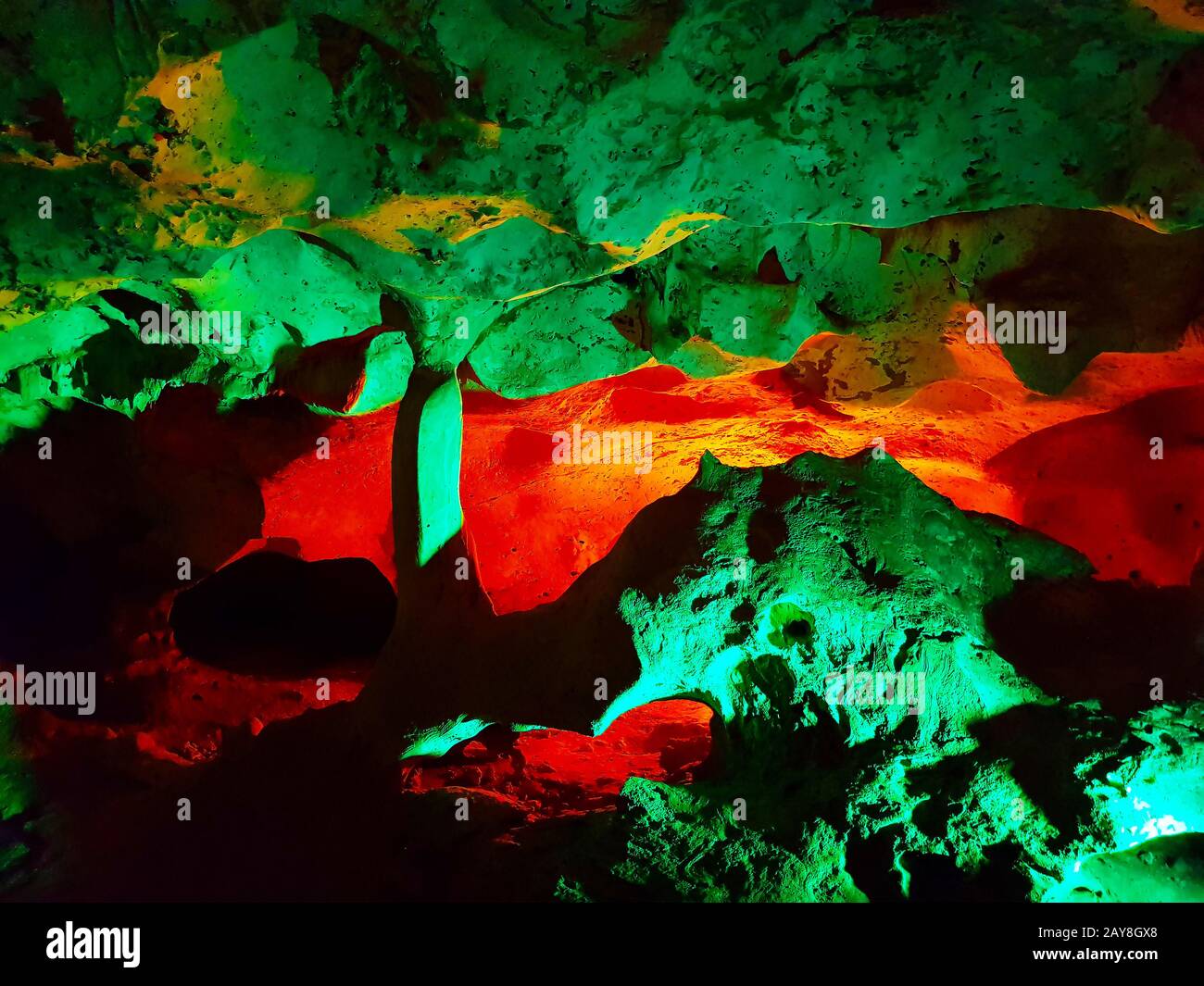 Bat cave in Jamaica Stock Photo Alamy