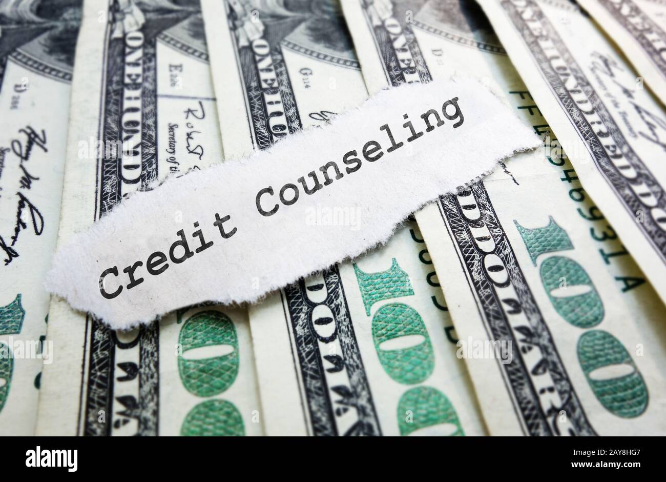 Credit Counseling concept Stock Photo