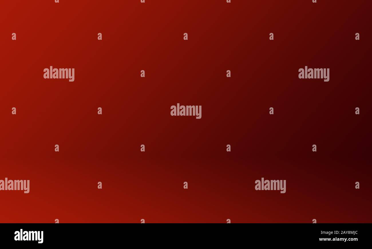 Studio Background Concept - Dark red gradient studio room wall halloween background. Stock Photo
