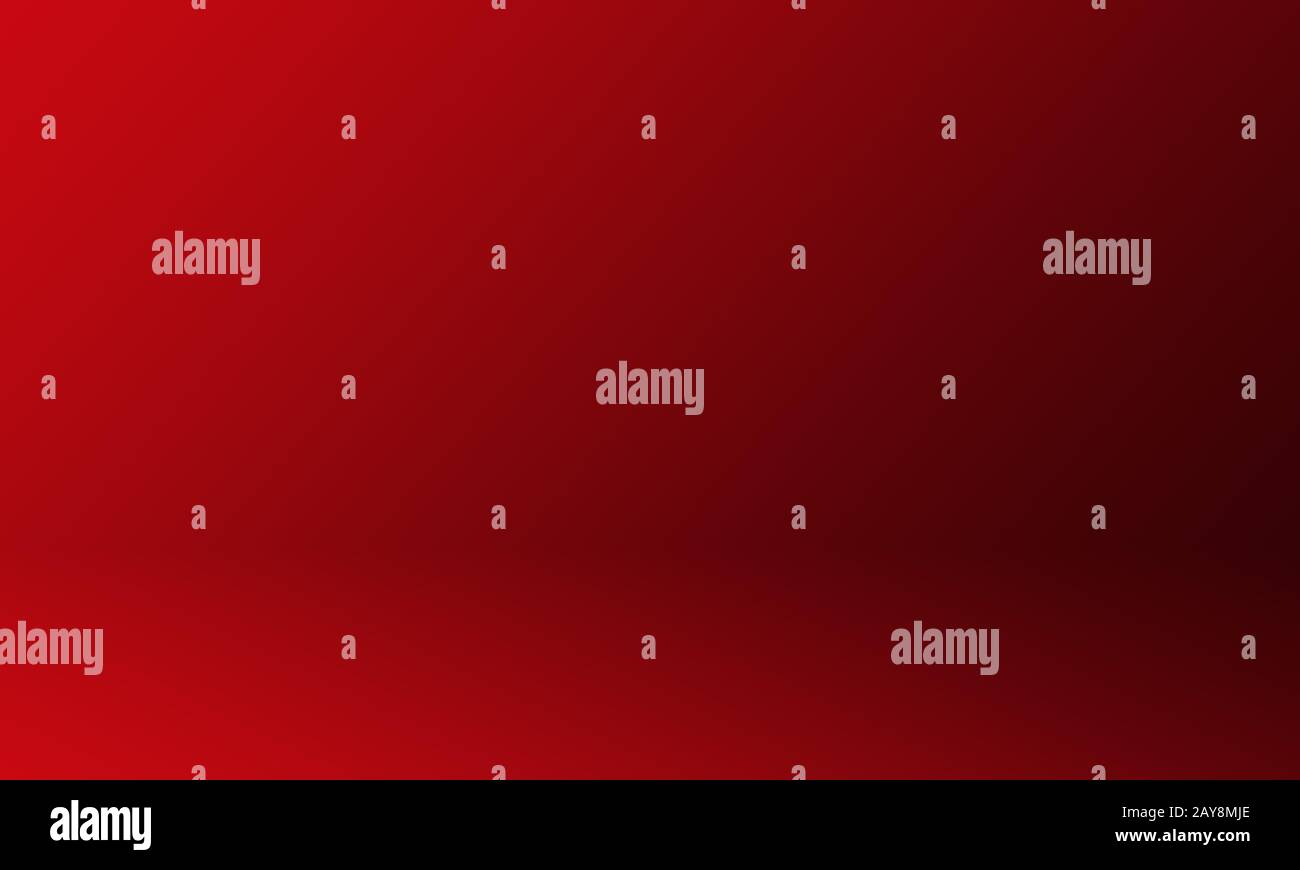 Studio Background Concept - Dark red gradient studio room wall halloween background. Stock Photo