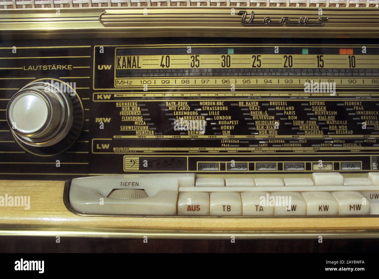 Radio, radio device Stock Photo