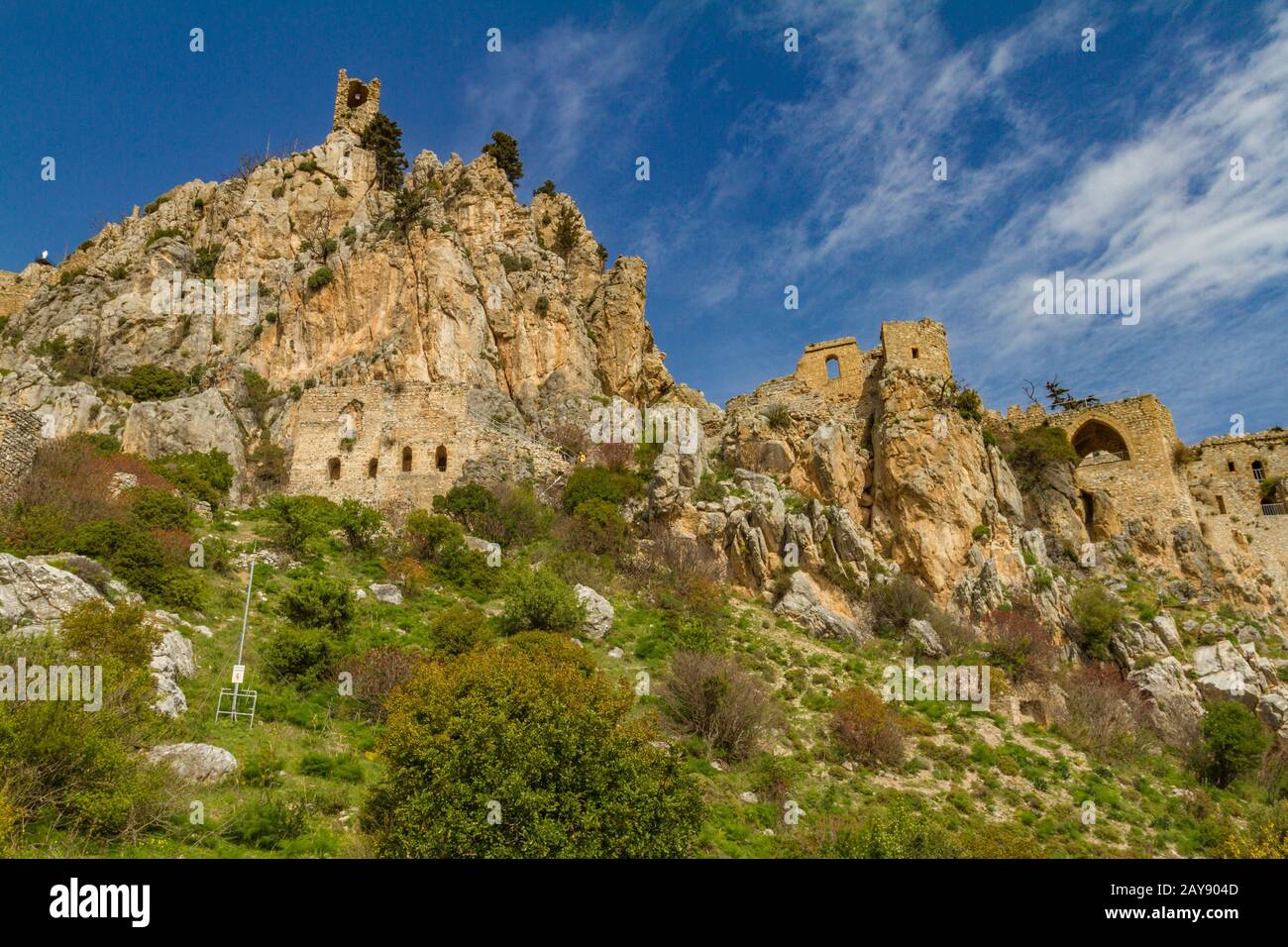 Saint Hilarion Castle, Kyrenia, Cyprus Stock Photo Alamy