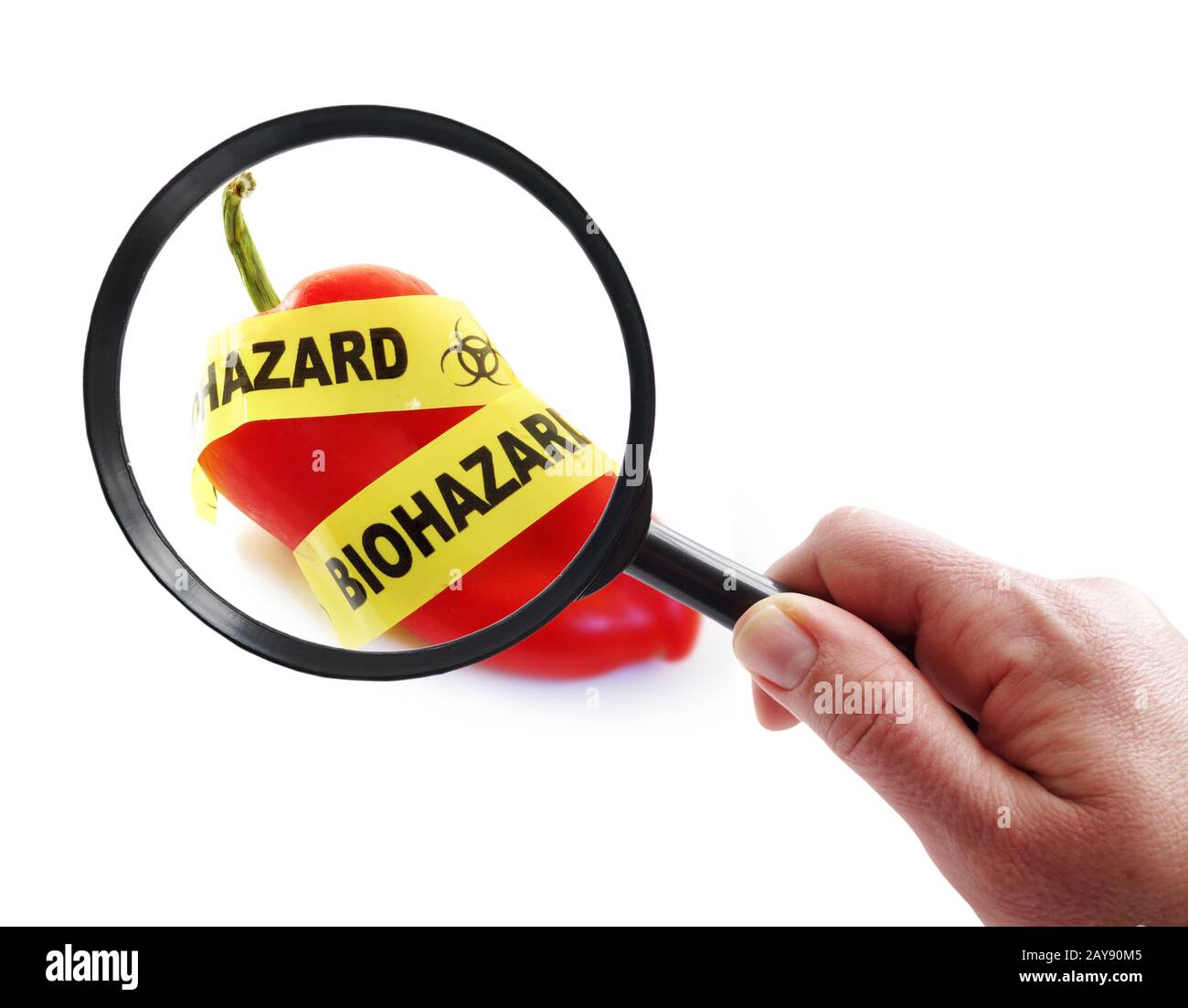 food safety concept Stock Photo