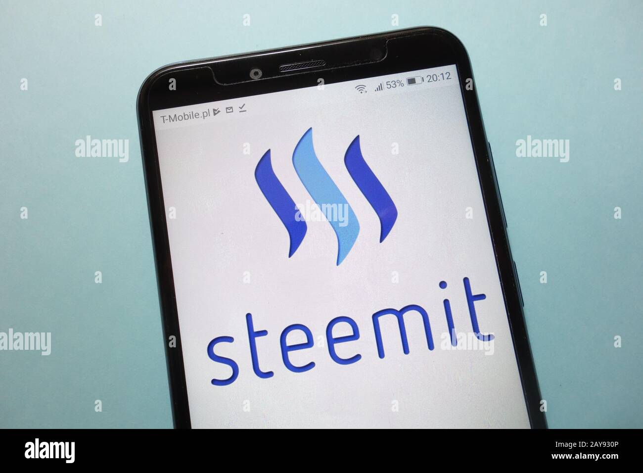 Steemit platform hi-res stock photography and images - Alamy