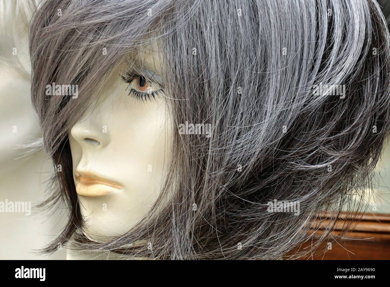 Wig head Stock Photo