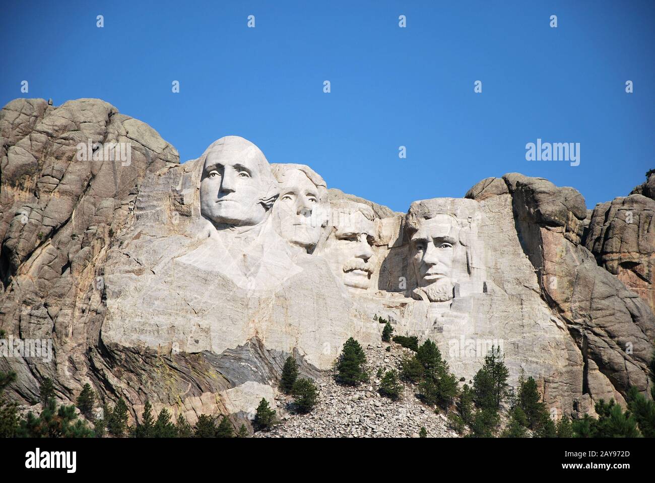 Mount Rushmore, South Dakota Stock Photo
