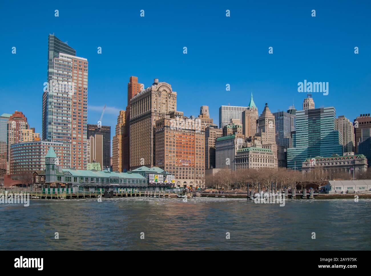 New York City Skyline Stock Photo Alamy