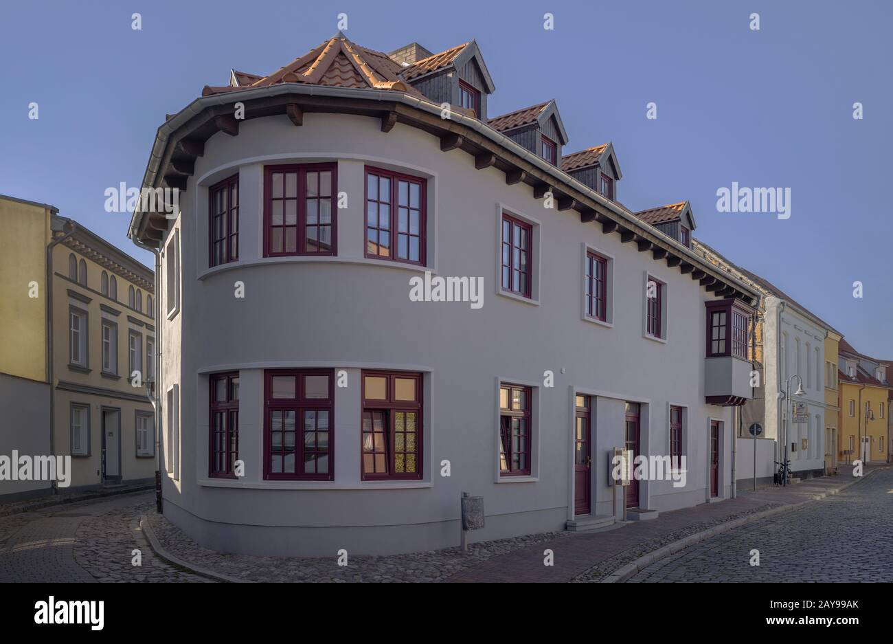 House in Barth Stock Photo - Alamy