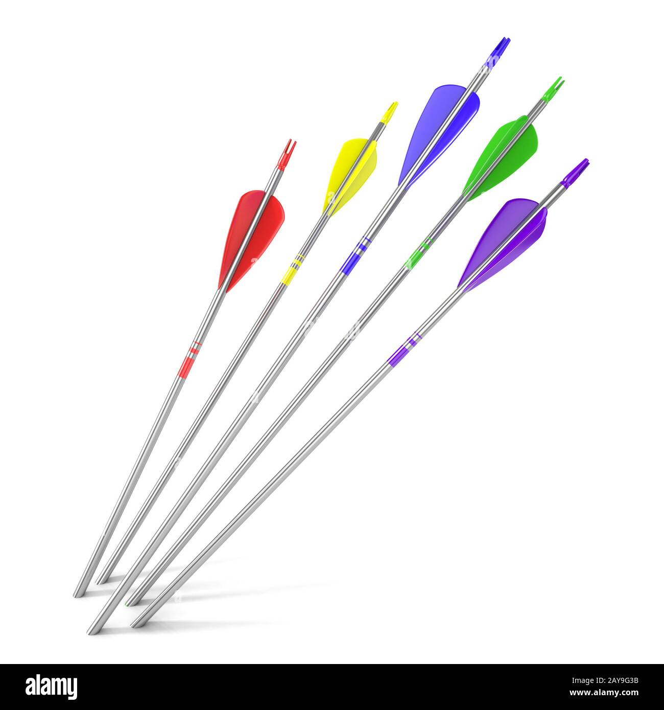 Arrows hitting a target hi-res stock photography and images - Alamy