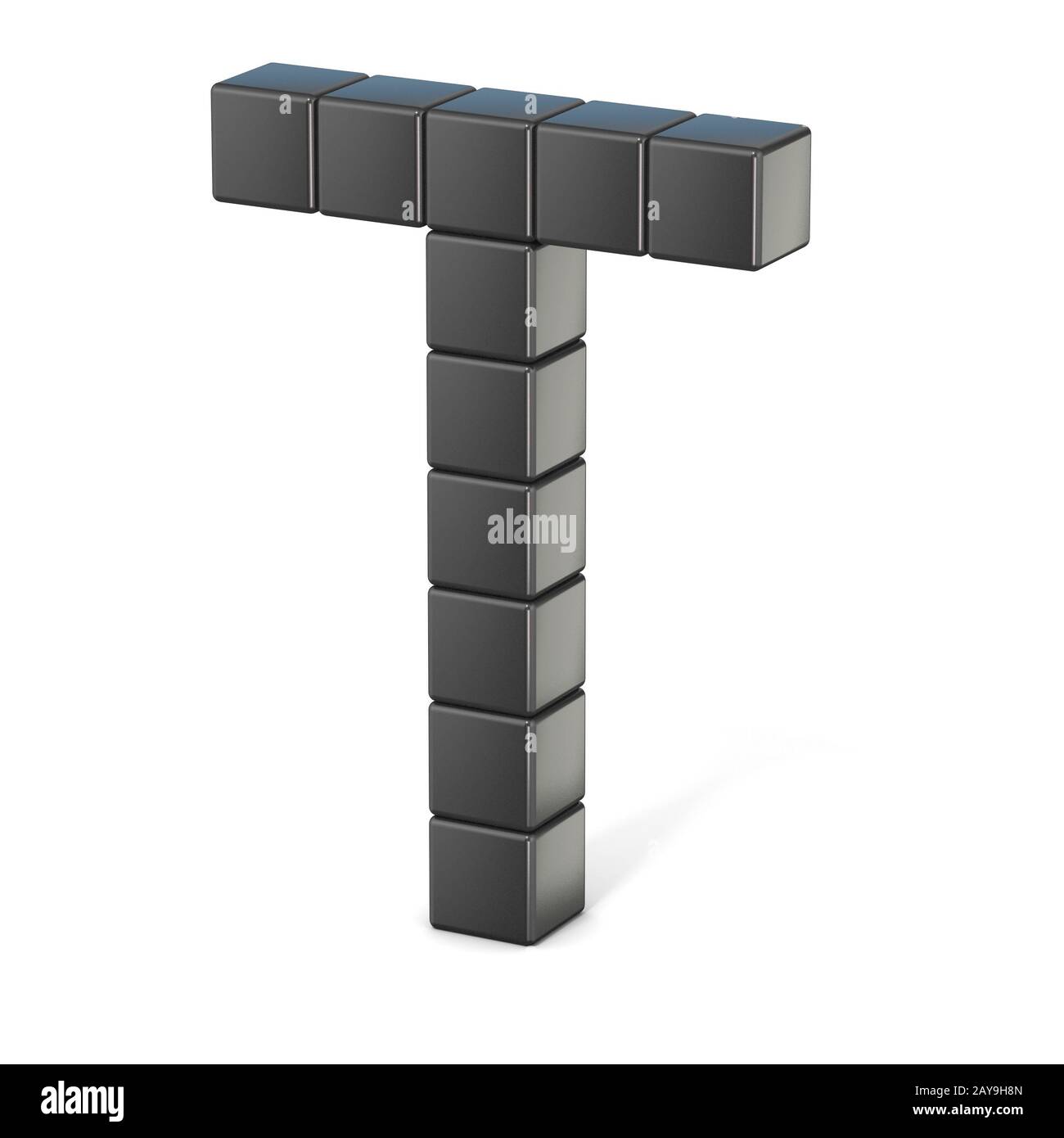 T letter block clipart hi-res stock photography and images - Alamy