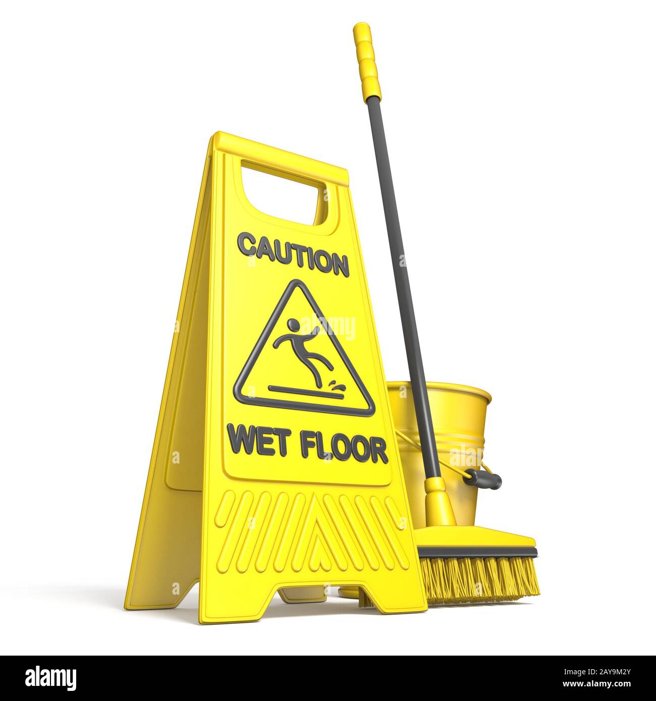 Mop bucket sign hires stock photography and images Alamy