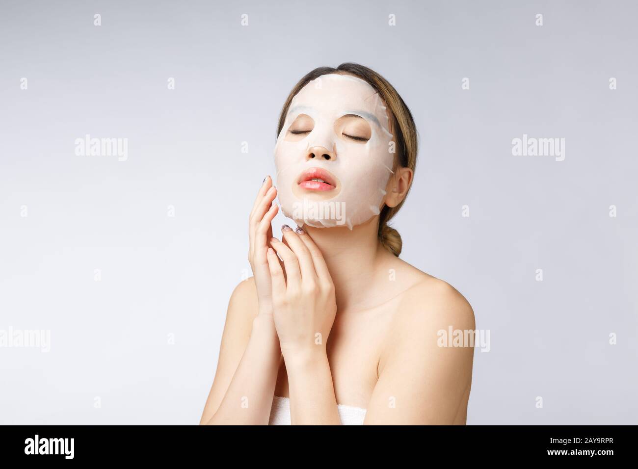 Download Korean Sheet Mask High Resolution Stock Photography And Images Alamy PSD Mockup Templates