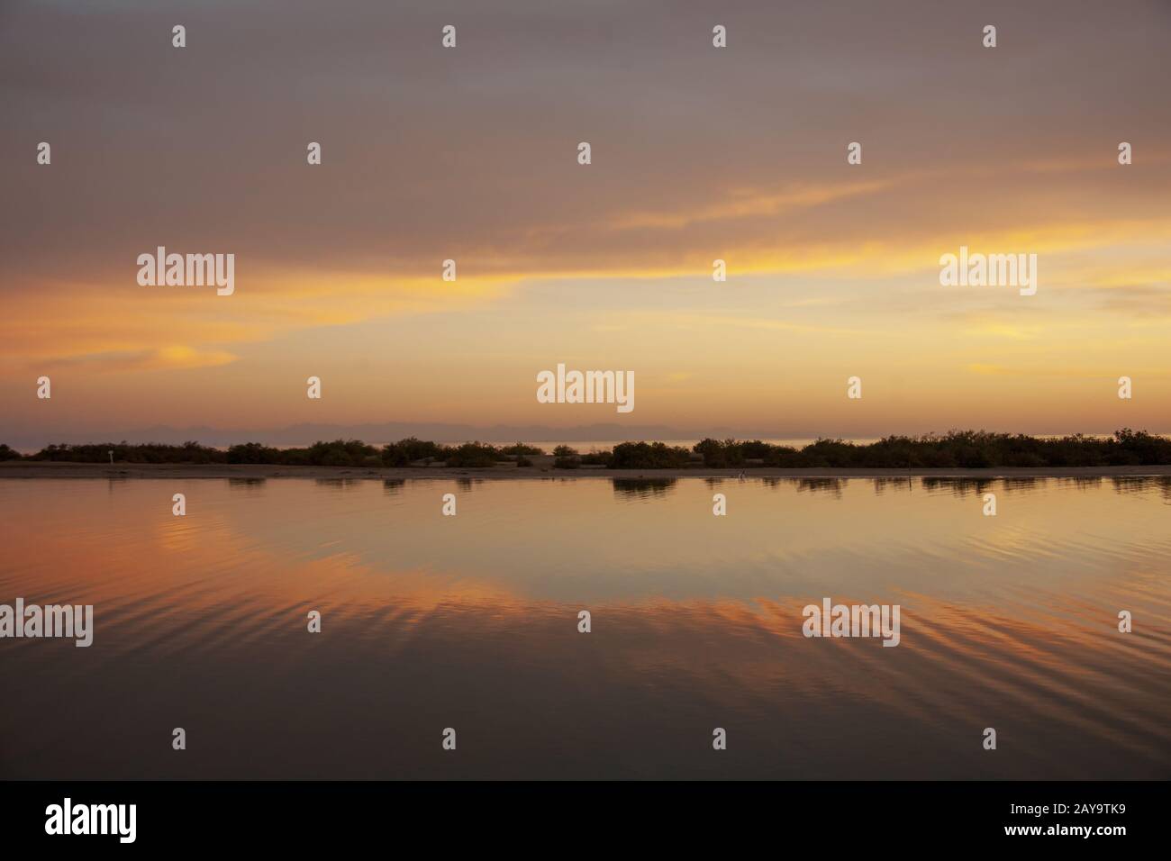 Sunrise at the Red Sea Stock Photo - Alamy